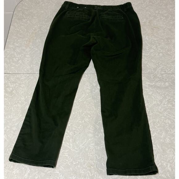 Christopher And Banks Pants Women’s Size 6 Short Signature Slimming Olive Green - Picture 2 of 13